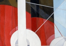 Charles DEMUTH (1883-1935), Paquebot Paris, 1921-1922, oil on canvas. . © Columbus Museum of Art - Ohio /Gift of Ferdinand Howald