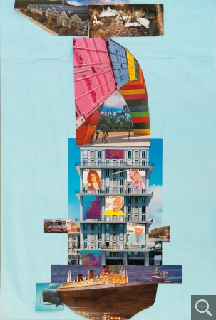 Collage d'une des participantes. © Ilka Kramer