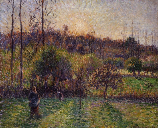 PISSARRO, Soleil levant à Éragny | MuMa Le Havre : site officiel