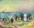 Raoul DUFY (1877-1953), La Plage de Sainte-Adresse, 1906, huile sur toile, 54 × 64,8 cm. Washington, National Gallery of Art, collection of Mr. and Mrs. John Hay Whitney. © National Gallery of Art / G. Williams © ADAGP, Paris 2019