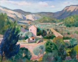 Henri MANGUIN (1874-1949), La Plaine, Cassis-sur-Mer, 1913, huile sur toile, 100 x 120 cm. Collection du Centre national des arts plastiques- achat de l’Etat français -1916. © CNAP/ François Dugué
