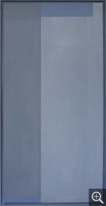 Geneviève ASSE (1923-2021), Architecture, lumière, 2009, huile sur toile. collection particulière © François Doury. @ ADAGP - Paris 2024