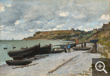 Claude MONET (1840-1926), Sainte Adresse, 1867, huile sur toile, 57 x 80 cm. Washington - National Gallery of Art - don de Catherine Gamble Curran et sa famille en l'honneur du 50ème anniversaire de la National Gallery of Art Washington. © Washington