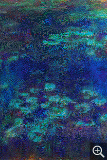 Ai Weiwei, Water Lilies # 1 (détail), 2022, lego, 266 X 1 520 cm. San Gimignano - Galleria Continua - San Gimignano - Galleria Continua - Courtesy AI WEIWEI STUDIO and GALLERIA CONTINUA. © Ela Bialkowska - OKNO Studio