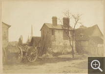 Hippolyte BAYARD, Île Perrache, 1851, tirage sur papier salé d’après négatif sur papier, 23,1 x 32,5 cm. coll. SFP. Collection de la Société française de photographie