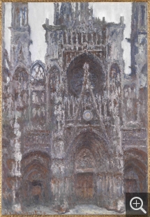 Claude MONET (1840-1926), La Cathédrale de Rouen. Le Portail vu de face, 1892, huile sur toile, 107 x 74 cm. Paris. RMN-Grand Palais (musée d'Orsay) / Patrice Schmidt