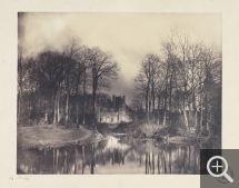 Stéphanie BRETON, Château de Franqueville, près de Rouen, 1861, tirage sur papier albuminé d’après négatif sur verre au collodion, 22,8 x 28,9 cm. Paris - coll. SFP. Collection de la Société française de photographie