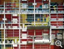 Stéphane COUTURIER (1957), Melting Point series - Chandigarh - Secretariat no.1, 2006, C-print/diasec, 180 x 234 cm. © FLC Fondation Le Corbusier, Paris / Stéphane Couturier