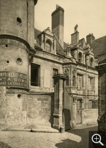 Paul ROBERT (1865-1898), Former Hôtel des Monnaies, Caen, 1895, rotogravure, 32.2 x 23 cm. Collection Chéreau. © Caen, ARDI Photographies / Paul Robert