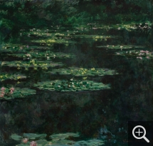 Claude MONET (1840-1926), Les Nymphéas, 1904, huile sur toile, 89 x 93 cm. Le Havre - musée d’art moderne André Malraux - don de l’artiste - 1910. © MuMa Le Havre / David Fogel