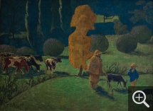 Paul SÉRUSIER (1864-1927), The Shepherd Corydon , 1913, oil on canvas, 73 x 99 cm. © MuMa Le Havre / David Fogel