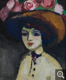 Kees van DONGEN (1877-1968), La Parisienne de Montmartre, ca. 1907-1908, huile sur toile, 64,5 x 53,2 cm. © MuMa Le Havre / David Fogel — © ADAGP, Paris, 2013