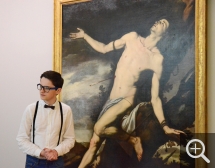 Les élèves du collège Théophile Gautier lors de la Nuit des musées 2017. © MuMa Le Havre / Claire Palué