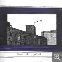 François TROCQUET (1959), Quai des orfèvres..., 2016, . © François Trocquet