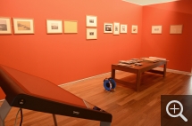 Montage de l'exposition Impression(s), soleil. © MuMa Le Havre / Juliette Houliere