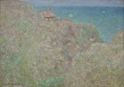 Claude MONET (1840-1926), Les Falaises de Varengeville, 1897, huile sur toile, 64 x 91 cm. Le Havre - musée d’art moderne André Malraux - don de l’artiste - 1910. © MuMa Le Havre / David Fogel