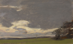 Claude MONET (1840-1926), Après la pluie, 1868, pastel sur papier, 17 x 29 cm. Denver Art Museum -The Esmond Bradley Martin Collection. © Photograph courtesy of the Denver Art Museum