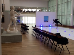 Study For Occupant, répétition au MuMa le 29/01/2015. © MuMa Le Havre / Marie Bazire