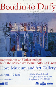 Boudin to Dufy, Impressionist and Other Masters from the Musée des Beaux-Arts, Le Havre